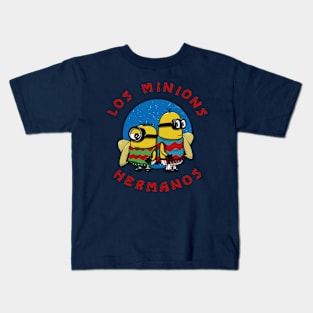 Los Minions Hermanos Kids T-Shirt